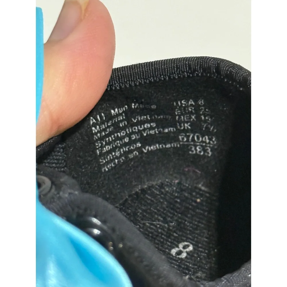 ABT American Ballet Theatre Kids Spotlights Tap Shoes Black Patent Blue Ribbon